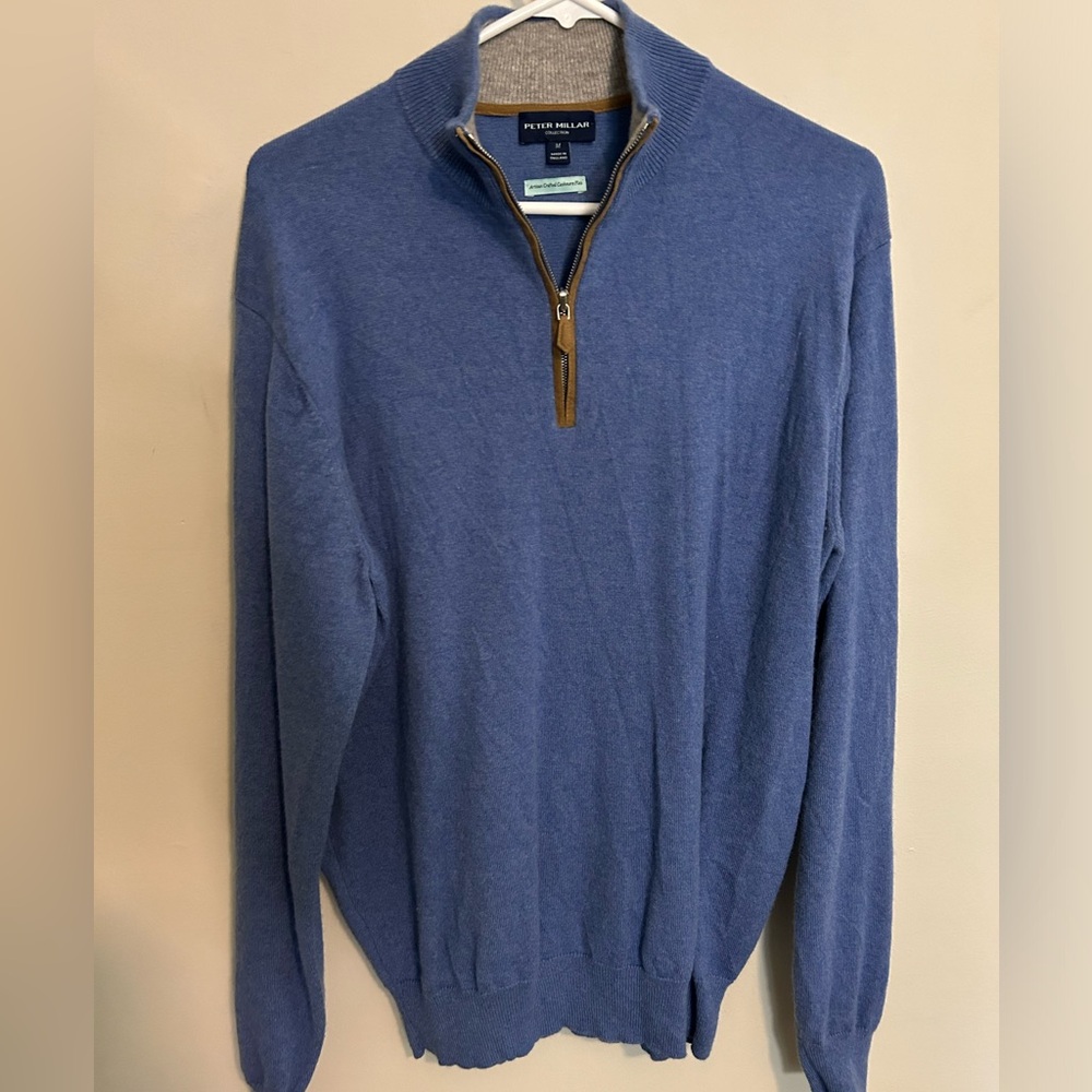Like new Peter Millar cashmere sweater - M
